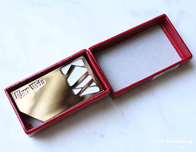 Kjaer Weis Lip Tint Review and Swatches -Blissful and Romance. Gone Swatching xo